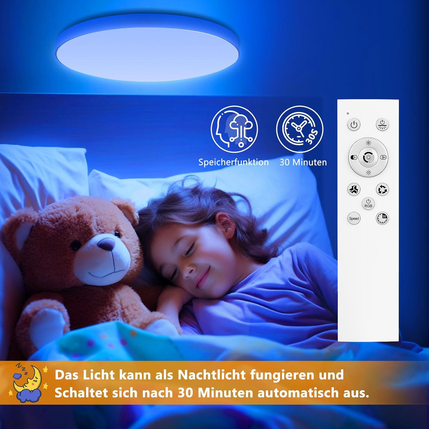 LED Beleuchtung für Kinderzimmer